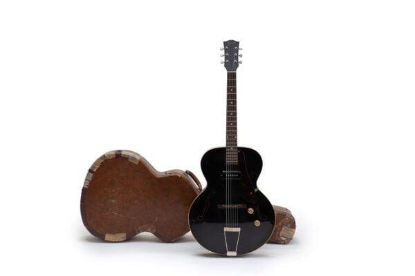 1952 Gibson Es-125 In Black 1 1952 Gibson Es-125