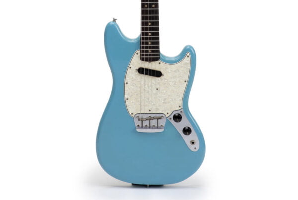 1967 Fender Musicmaster Ii - Blå 1 1967 Fender Musicmaster Ii