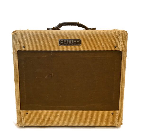 1954 Fender Deluxe Amp Tweed 5C3 - Wide Panel 1 1954 Fender Deluxe Amp