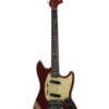 1969 Fender Mustang Competition In Red 2 1969 Fender Mustang