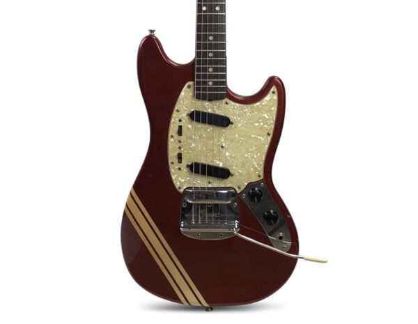 1969 Fender Mustang Competition - Rød 1 1969 Fender Mustang