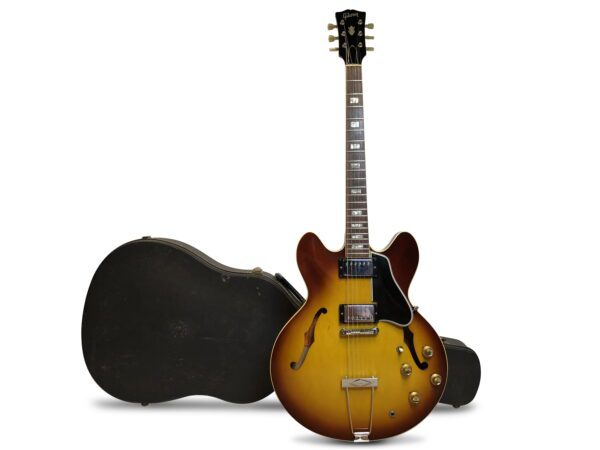 1967 Gibson Es-335 Td In Sunburst 1 1967 Gibson Es-335 Td
