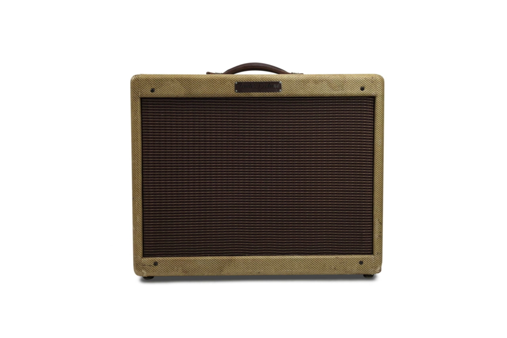 1957 Fender Deluxe Amp Tweed 5E3 - Narrow Panel 1 1957 Fender Deluxe