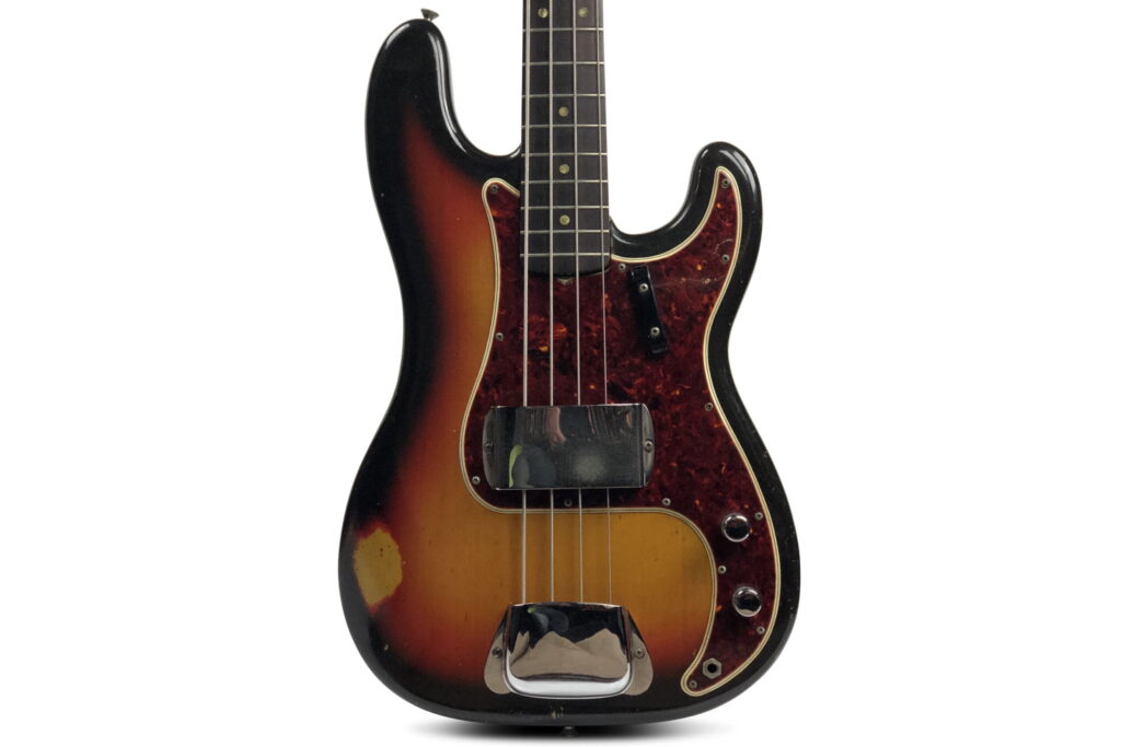 1966 Fender Precision Bass - Sunburst 1 1966 Fender Precision Bass