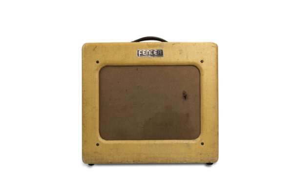 1950 Fender Deluxe Amp Tweed 5B3 - Tv Panel 1 1950 Fender