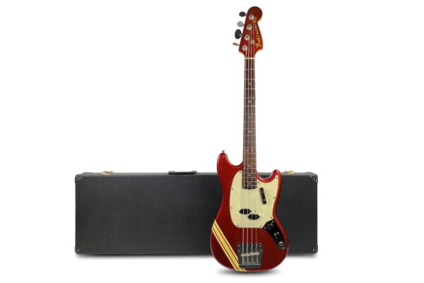 1969 Fender Mustang Bass - Competition Red 1 1969 Fender Mustang Bass