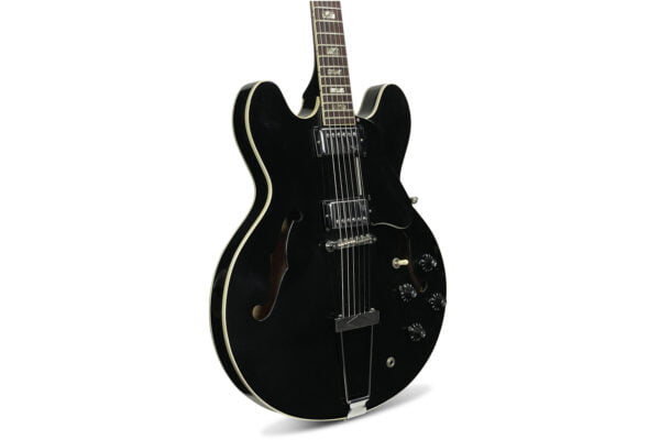 1974 Gibson Es-335 Td In Black 1 1974 Gibson Es-335