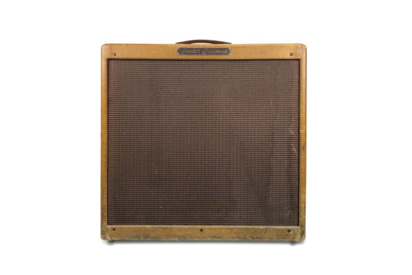 1959 Fender Bassman Amp Tweed 5F6-A - Narrow Panel 1 1959 Fender Bassman