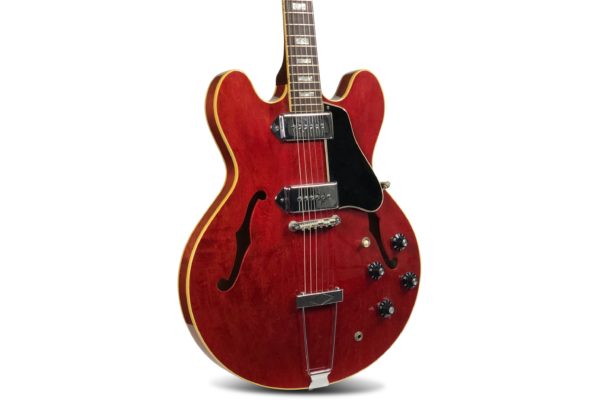 1968 Gibson Es-330 Tdc In Cherry - Long Neck 1 1968 Gibson Es-330 Tdc