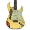 Fender Custom Shop - Masterbuilt John Cruz 62' Strat Ultra Relic / Vintage White Over Sunburst 3 John Cruz
