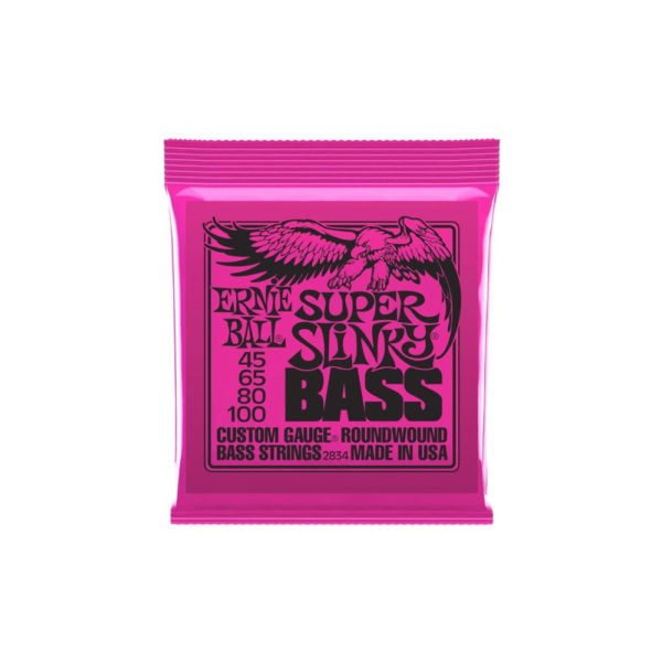 Ernie Ball Super Slinky Bass Strings 2834 45-100 1 Bass Strings