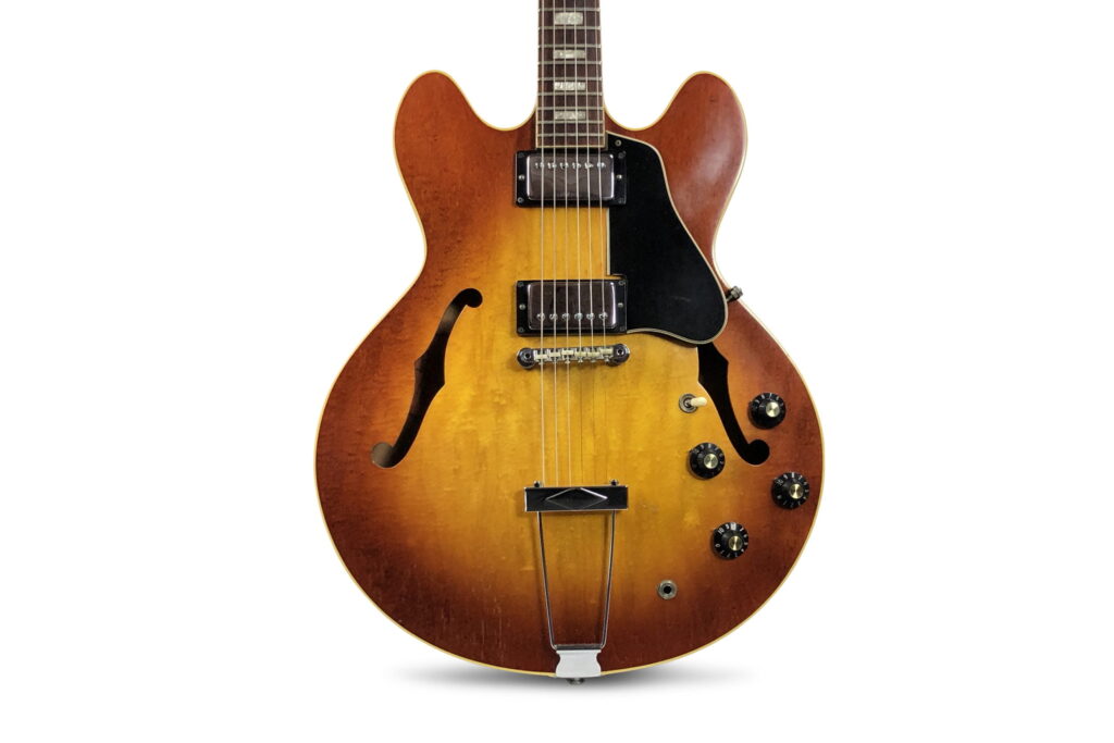 1970 Gibson Es-335 Td - Ice Tea Sunburst 1 1970 Gibson Es-335 Td