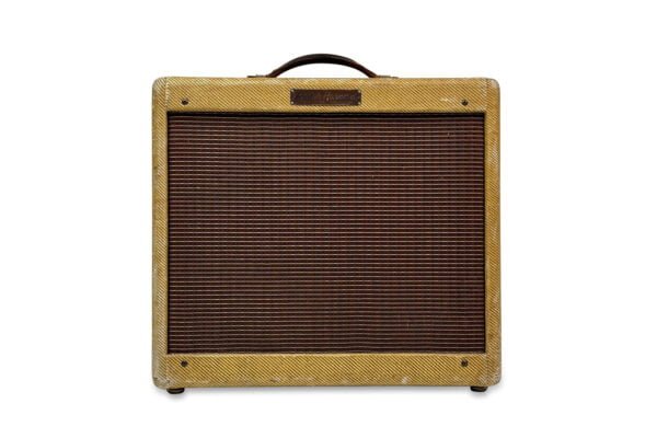 1960 Fender Harvard Amp Tweed 5F10 - smalt panel 1 1960 Fender Harvard