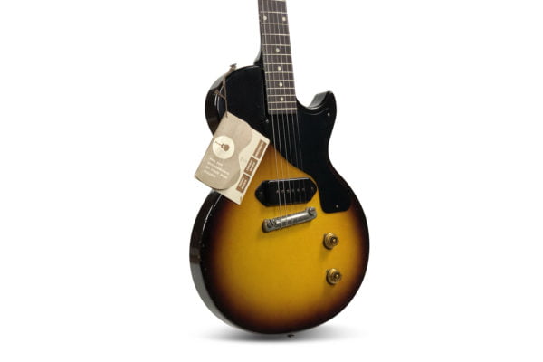 1957 Gibson Les Paul Junior In Sunburst 1 1957 Gibson Les Paul Junior