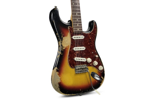Fender Custom Shop 1960 Stratocaster Heavy Relic In 3-Tone Sunburst Finish 1