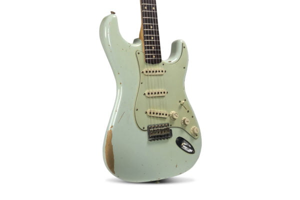 Fender Custom Shop-Masterbuilt John Cruz 62' Strat Relic Pale Sonic Blue Finish 1