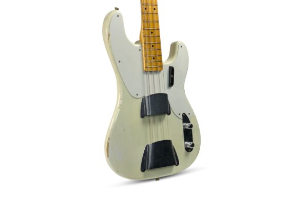 Fender Custom Shop 1955 P-Bass Relic Aged Olympic White - Limited Edition 1 Fender Custom Shop 1955 P-Bass Relic Aged Olympic White - Limited Edition