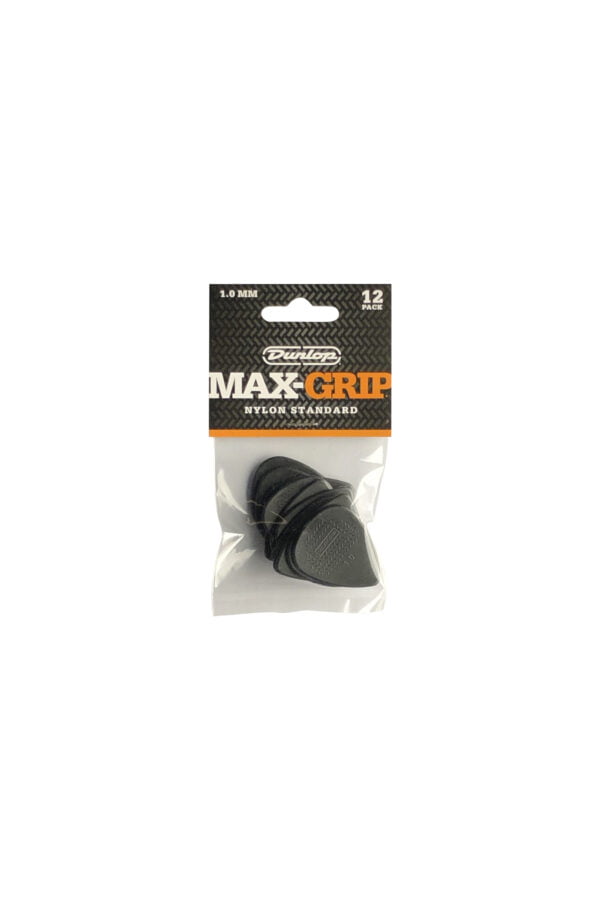 Dunlop Max-Grip Nylon Standard Plekter 1Mm (12 stk.) 449P100 1 Max-Grip Nylon