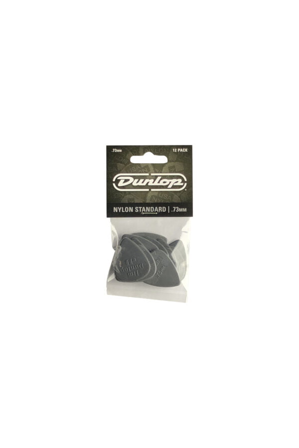 Dunlop Nylon Standard Picks .73Mm (12 Pcs) 44P073 1 Nylon Standard Picks