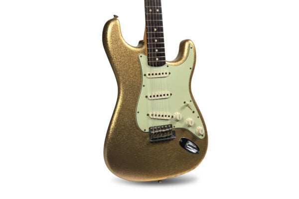 Fender Custom Shop 1964 Stratocaster Gold Sparkle Relic - Masterbuilt By Greg Fessler 1