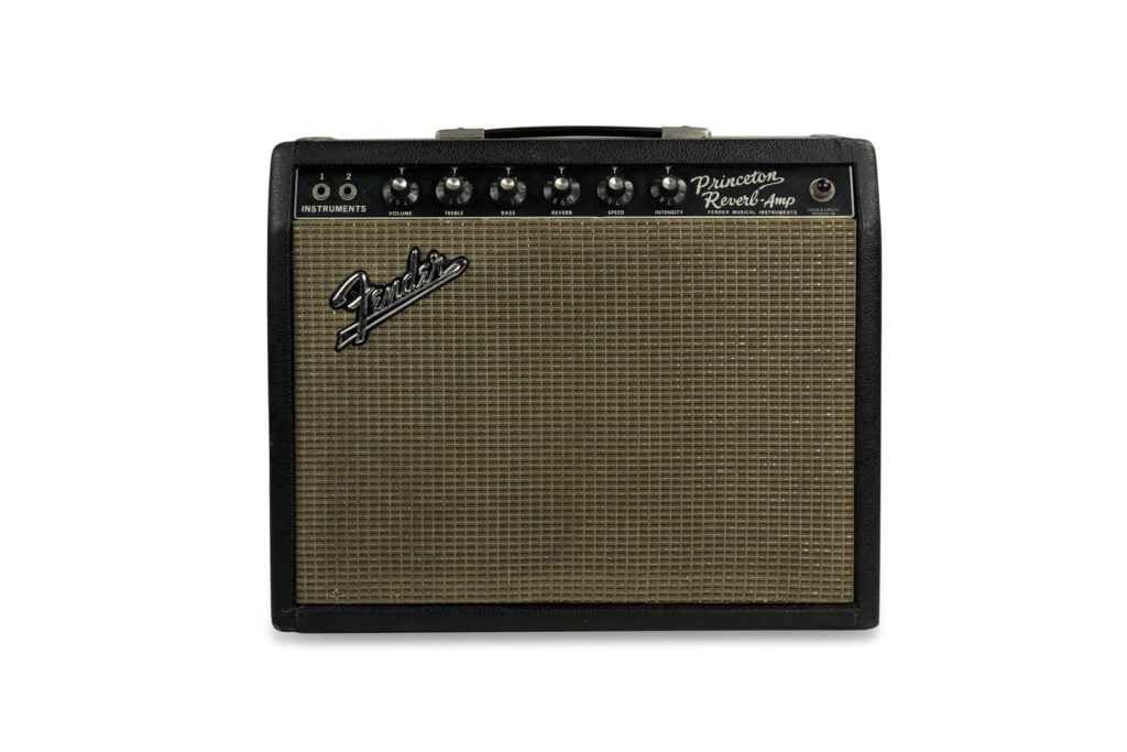 1965 Fender Princeton Reverb Amp - Blackface 1 1965 Fender Princeton Reverb