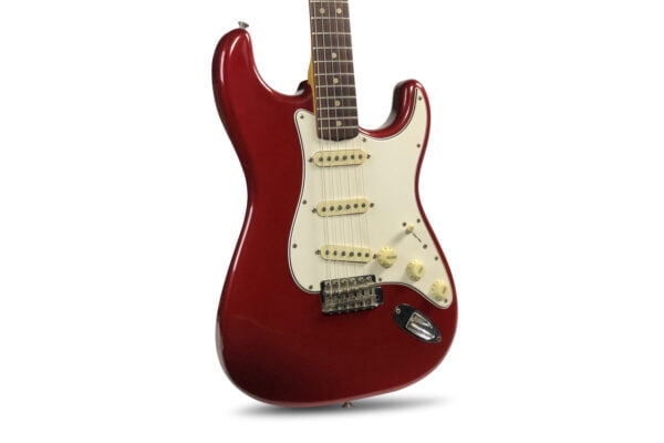1966 Fender Stratocaster In Candy Apple Red 1 1966 Fender Stratocaster