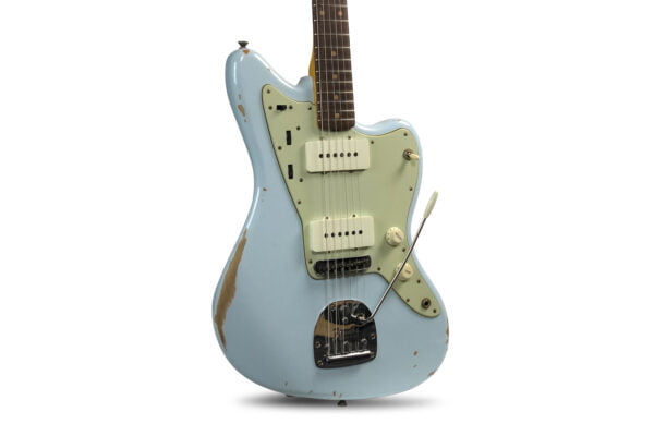Fender Custom Shop '62 Jazzmaster Relic In Sonic Blue 1 Fender Custom Shop