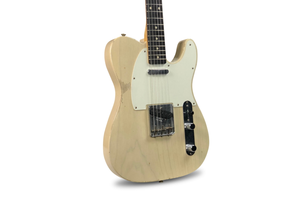 Fender Custom Shop 1959 Telecaster Journeyman Relic In Aged White Blonde 1