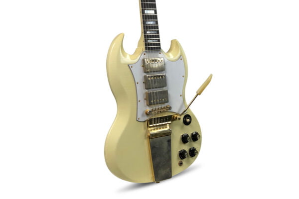 Gibson Custom Shop Jimi Hendrix™ 1967 Sg Custom - Aged Polaris White 1