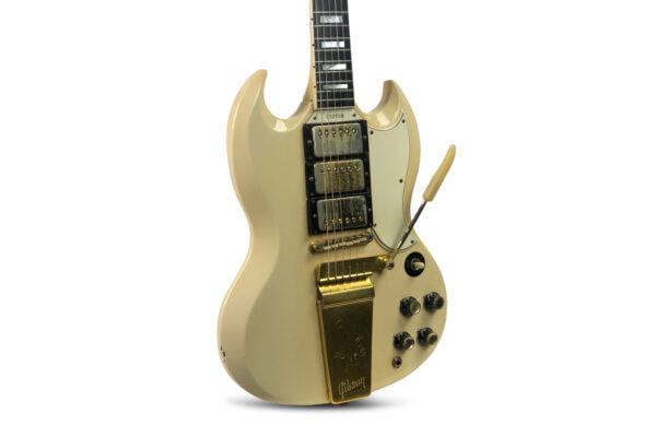 1963 Gibson Sg Custom In Polaris White 1 1963 Gibson Sg Custom