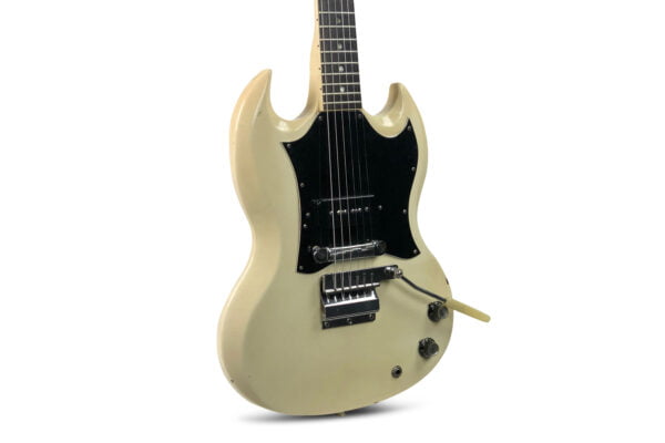 1966 Gibson Sg Junior In Polaris White 1 1966 Gibson Sg Junior