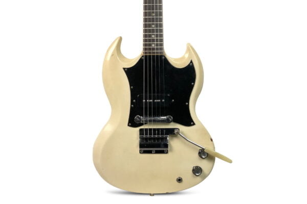 1966 Gibson Sg Junior - Polaris White 1 1966 Gibson Sg Junior