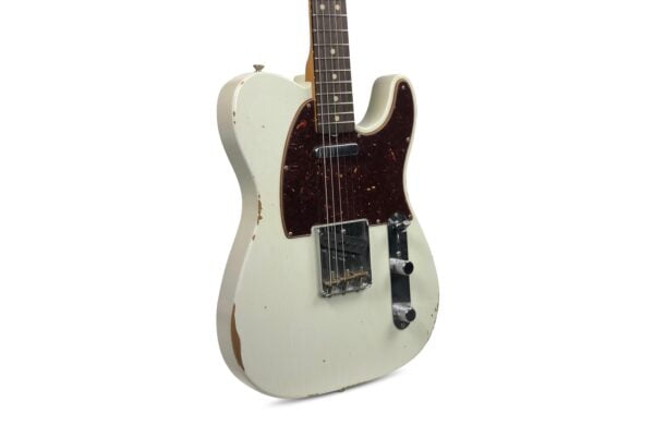 Fender Custom Shop Ltd Namm 63 Telecaster Relic Olympic White / Matching Headstock 1