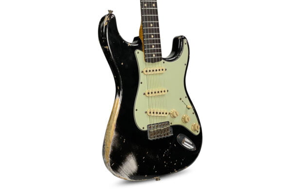 Fender Custom Shop 62 Stratocaster Heavy Relic Black 1