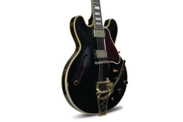 Gibson Custom Shop M2M 1959 Es-355 Ebony - Murphy Lab Heavy Aged 1 1959 Es-355
