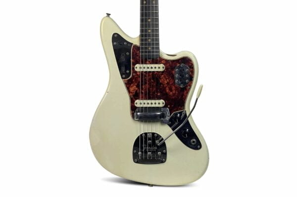 1964 Fender Jaguar - olympisk hvid 1 1964 Fender Jaguar