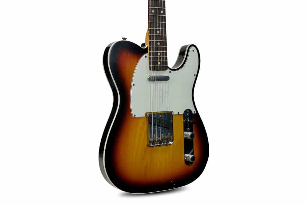 Fender Custom Shop 61 Telecaster Custom Relic In Sunburst 1