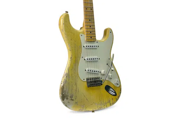 Fender Custom Shop 57 Stratocaster Heavy Relic In Faded Nocaster Blonde 1