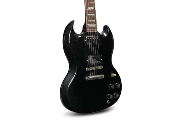 Gibson Custom Shop Sg Standard Sparkle Black Finish ( Limited ) 1