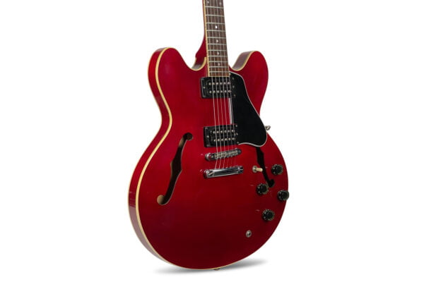 1980 Gibson Es-335 Pro In Cherry 1 1980 Gibson Es-335 Pro