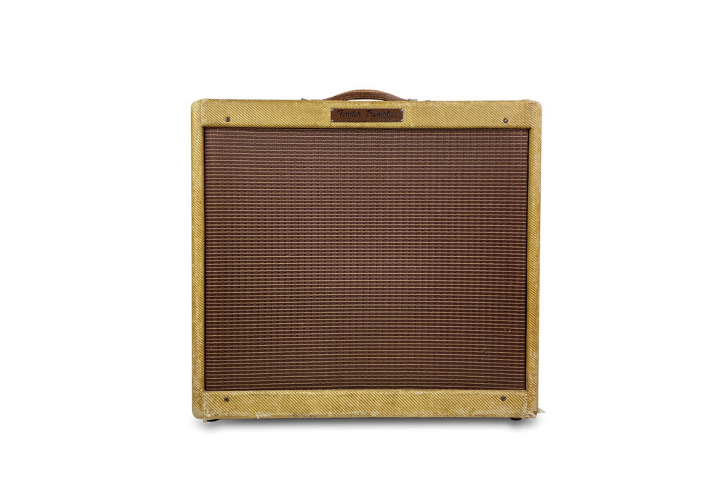 1958 Fender Tremolux Amp Tweed 5E9 - Narrow Panel 1 1958 Fender Tremolux