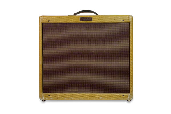1956 Fender Pro Amp Tweed 5E5-B - smalt panel 1 1956 Fender Pro