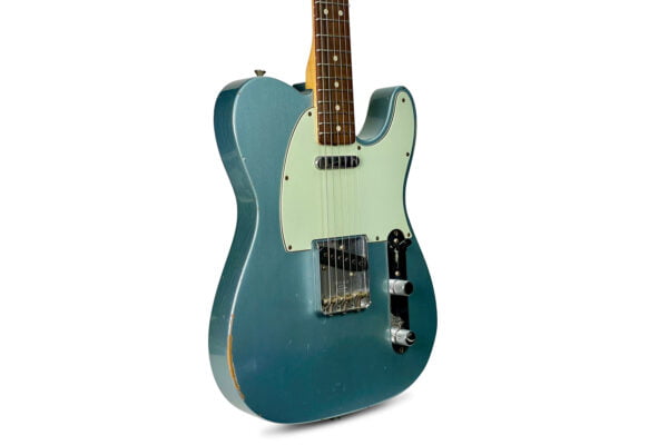 Fender Custom Shop 1963 Telecaster Relic In Blue Ice Metallic Finish 1 Fender Custom Shop