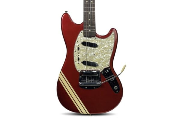 1969 Fender Mustang Competition - Rød 1 1969 Fender Mustang