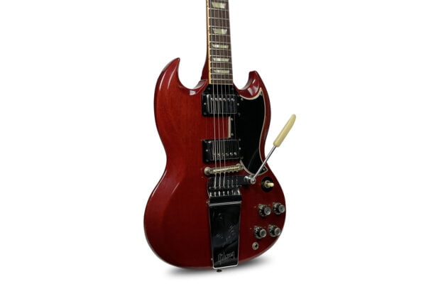 1965 Gibson Sg Standard In Cherry 1 1965 Gibson Sg Standard