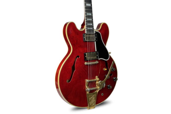 1961 Gibson Es-355 Tdsv In Cherry 1 1961 Gibson Es-355 Tdsv