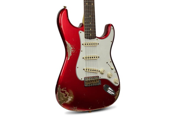 Fender Custom Shop '60 Stratocaster Heavy Relic Candy Apple Red 1 60 Stratocaster