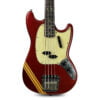1970 Fender Mustang Bass In Competition Red 4 1970 Fender Mustang Bass