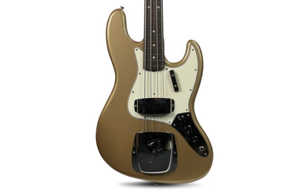 1966 Fender Jazz Bass - Firemist Gold Metallic 1 1966 Fender Jazz Bass