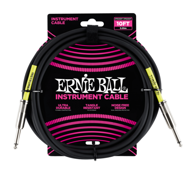 Ernie Ball Instrument Cable Straight/Straight 3M 1 Instrument Cable